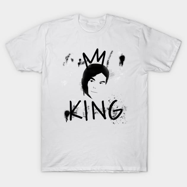 King Tyler - Black T-Shirt by djchikart